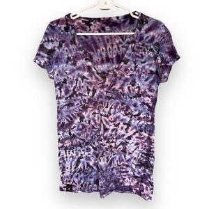 Jammin on Tye Dye Tee shirt purple